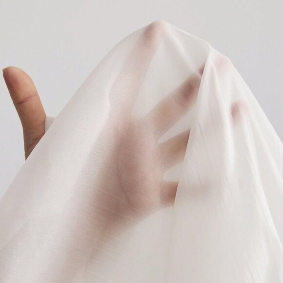 Women's Floral 3d Embellished Long Sleeve Blouse white - Picture 9 of 9